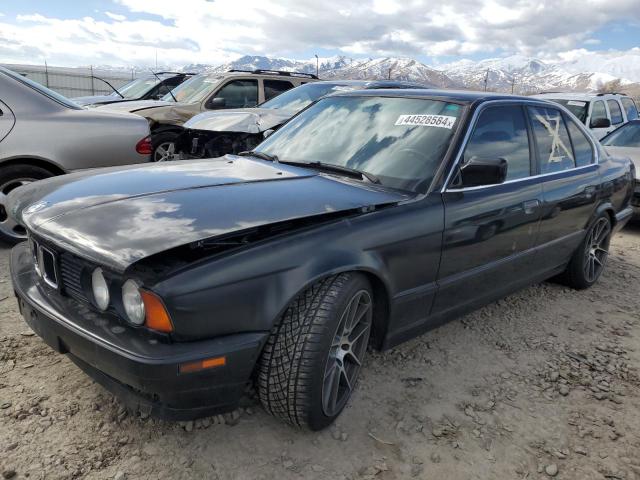 WBAHD6313NBJ80548 - 1992 BMW 525 I AUTOMATIC BLACK photo 1