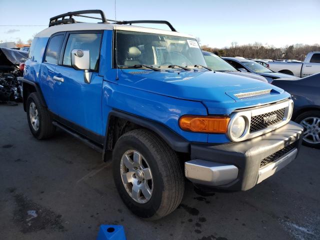 JTEBU11F770011363 - 2007 TOYOTA FJ CRUISER BLUE photo 4