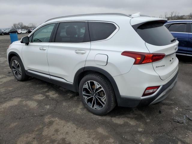 5NMS5CAA4KH017020 - 2019 HYUNDAI SANTA FE LIMITED WHITE photo 2