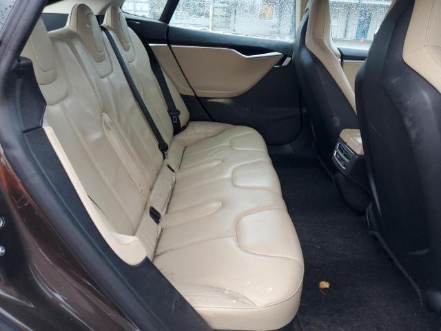 5YJSA1CG8DFP07603 - 2013 TESLA MODEL S BROWN photo 10