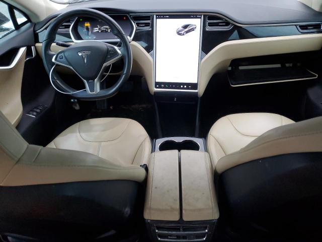 5YJSA1CG8DFP07603 - 2013 TESLA MODEL S BROWN photo 8