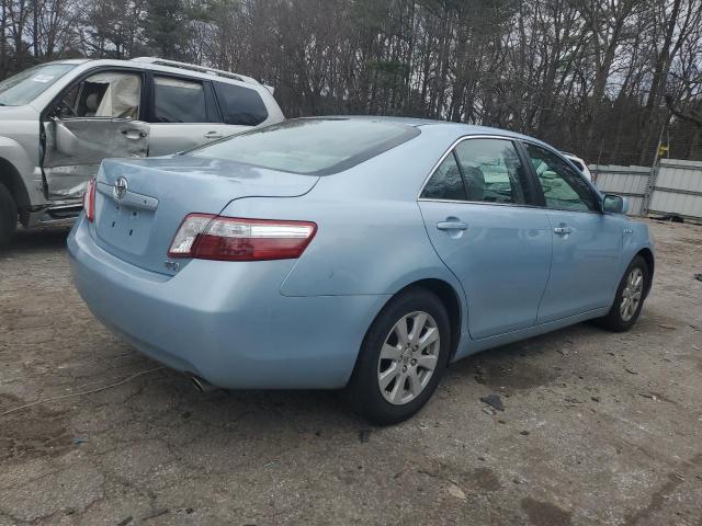 4T1BB46K59U106528 - 2009 TOYOTA CAMRY HYBRID BLUE photo 3