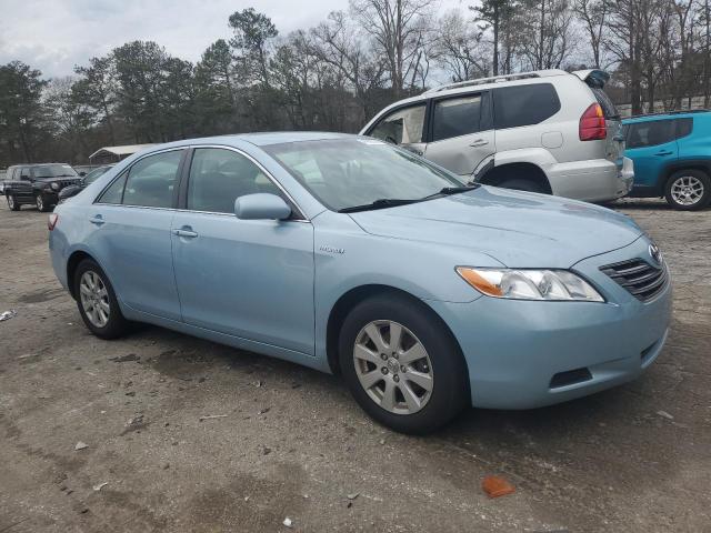 4T1BB46K59U106528 - 2009 TOYOTA CAMRY HYBRID BLUE photo 4