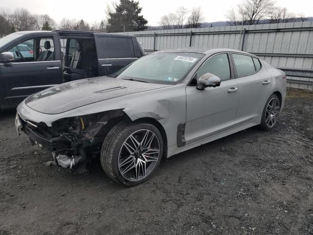 KNAE45LC8N6108378 - 2022 KIA STINGER GT1 GRAY photo 1