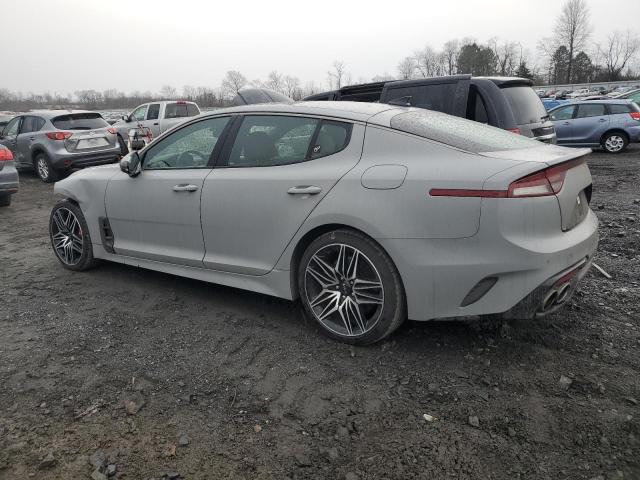 KNAE45LC8N6108378 - 2022 KIA STINGER GT1 GRAY photo 2