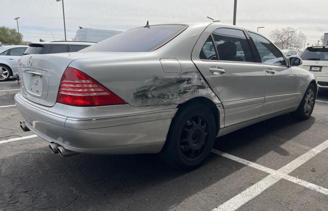 WDBNG70J03A340734 - 2003 MERCEDES-BENZ S 430 SILVER photo 4