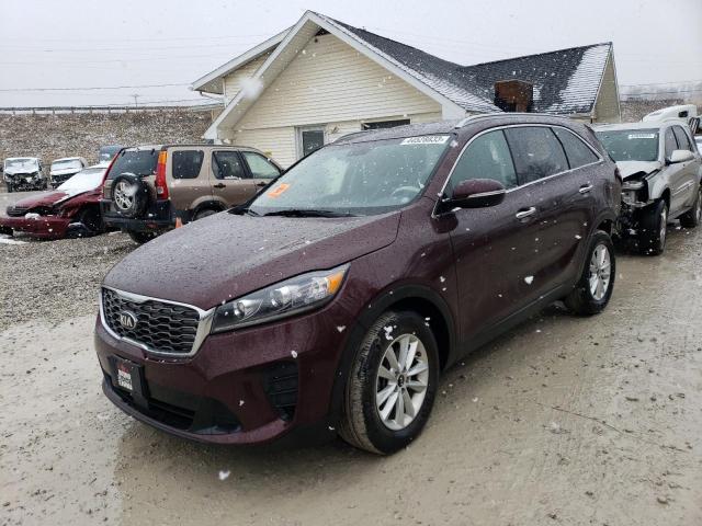 5XYPG4A37LG633006 - 2020 KIA SORENTO L BURGUNDY photo 1