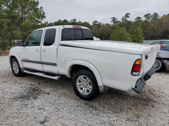 5TBRT34173S410890 - 2003 TOYOTA TUNDRA ACCESS CAB SR5 WHITE photo 2