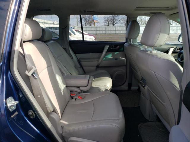 5TDBK3EH2DS226630 - 2013 TOYOTA HIGHLANDER BASE Bleu photo 11
