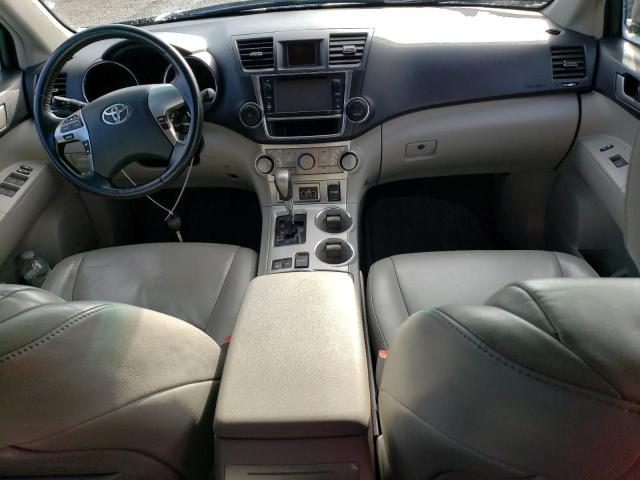 5TDBK3EH2DS226630 - 2013 TOYOTA HIGHLANDER BASE Bleu photo 8