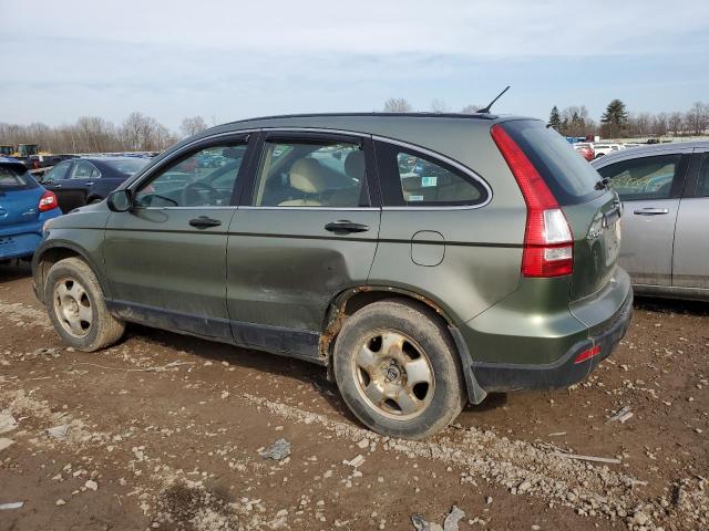 JHLRE383X7C053180 - 2007 HONDA CR-V LX GREEN photo 2