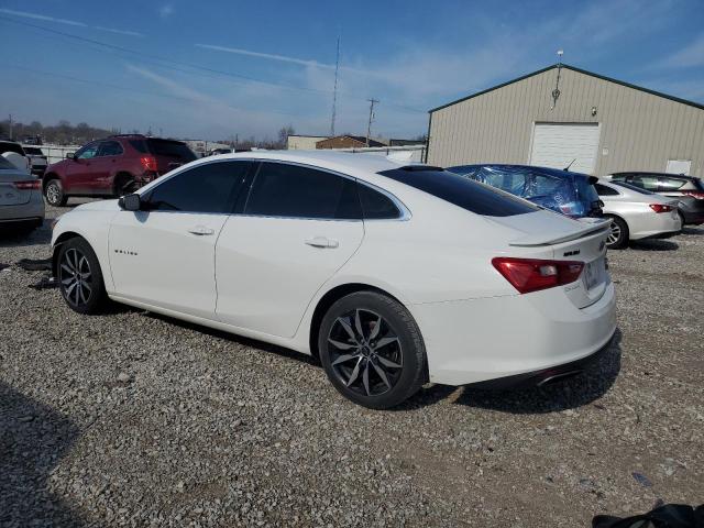 1G1ZG5ST4LF137685 - 2020 CHEVROLET MALIBU RS WHITE photo 2