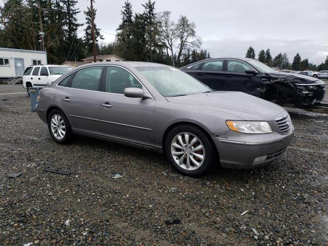 KMHFC46F47A234680 - 2007 HYUNDAI AZERA SE GRAY photo 4