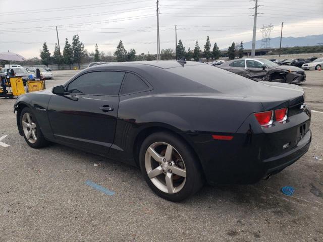 2G1FC1EV6A9218357 - 2010 CHEVROLET CAMARO LT BLACK photo 2