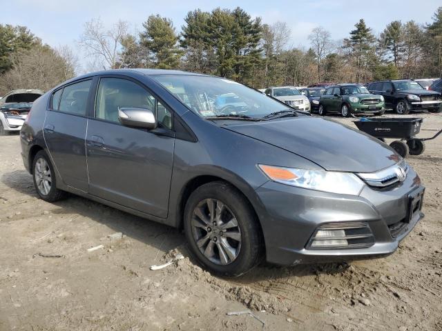 JHMZE2H71CS000778 - 2012 HONDA INSIGHT EX GRAY photo 4