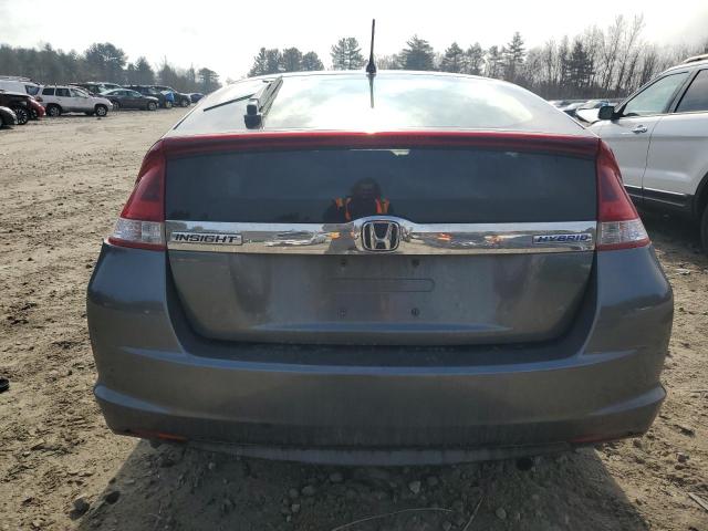 JHMZE2H71CS000778 - 2012 HONDA INSIGHT EX GRAY photo 6