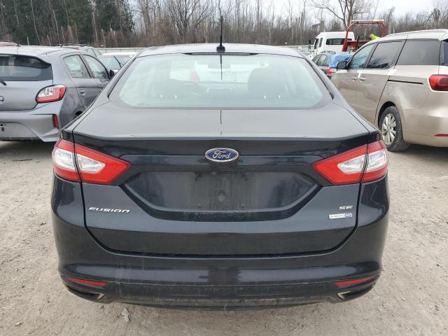 3FA6P0T99FR273095 - 2015 FORD FUSION SE BLACK photo 6