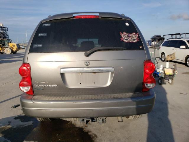 1D4HD58N76F186309 - 2006 DODGE DURANGO LIMITED GRAY photo 6