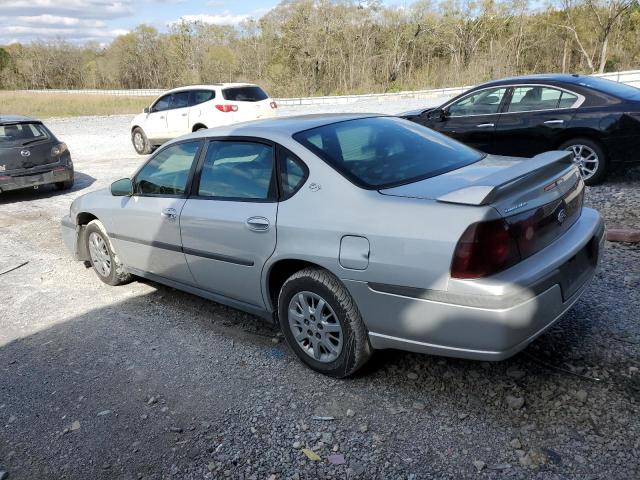 2G1WF52EX39142888 - 2003 CHEVROLET IMPALA SILVER photo 2