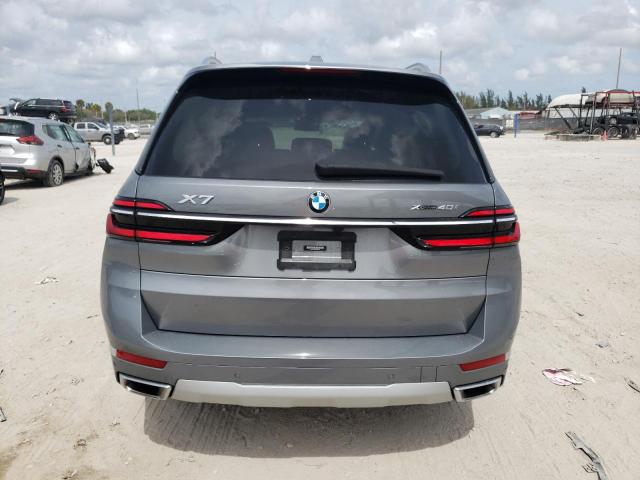 5UX23EM07P9R85425 - 2023 BMW X7 XDRIVE40I GRAY photo 6