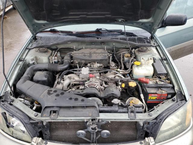 4S3BH675447619669 - 2004 SUBARU LEGACY OUTBACK AWP 绿色 照片 12