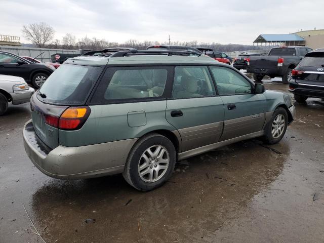 4S3BH675447619669 - 2004 SUBARU LEGACY OUTBACK AWP 绿色 照片 3