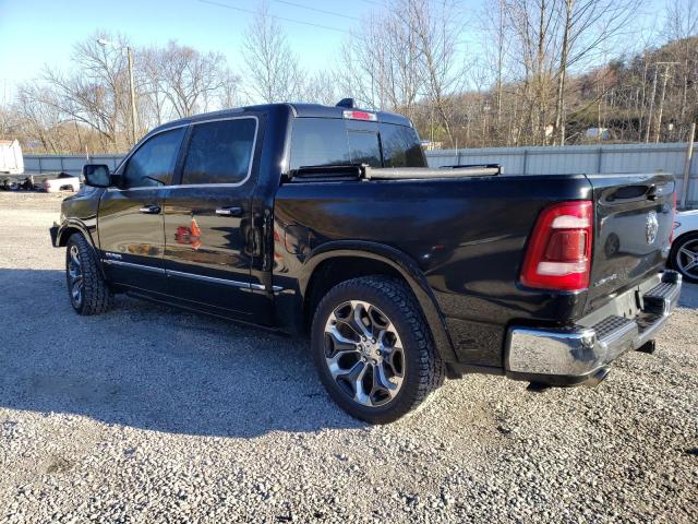 1C6SRFHT7KN842962 - 2019 RAM 1500 LIMITED BLACK photo 2