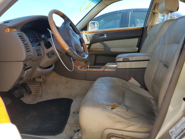 JNKBY31A0YM300523 - 2000 INFINITI Q45 BASE BEIGE photo 7