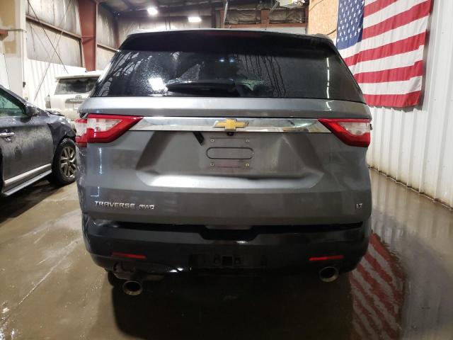 1GNEVGKW4LJ322597 - 2020 CHEVROLET TRAVERSE LT GRAY photo 6