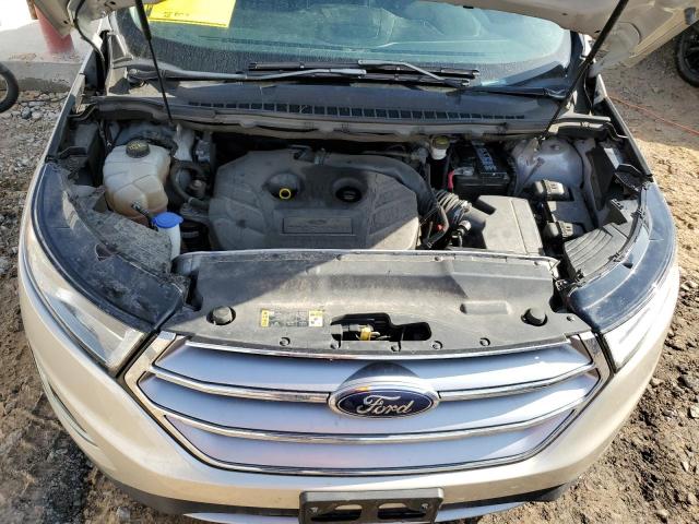 2FMPK4J94HBB71126 - 2017 FORD EDGE SEL CREAM photo 11