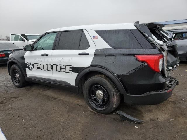 1FM5K8AB6LGA55770 - 2020 FORD EXPLORER POLICE INTERCEPTOR TWO TONE photo 2