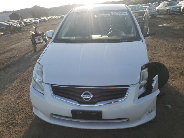 3N1AB6AP0CL687312 - 2012 NISSAN SENTRA 2.0 WHITE photo 5