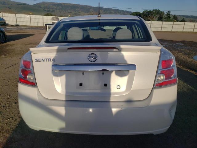 3N1AB6AP0CL687312 - 2012 NISSAN SENTRA 2.0 WHITE photo 6