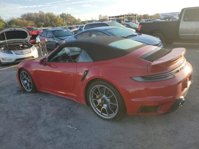WP0CD2A90MS263755 - 2021 PORSCHE 911 TURBO RED photo 2