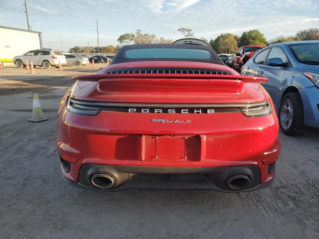 WP0CD2A90MS263755 - 2021 PORSCHE 911 TURBO RED photo 6