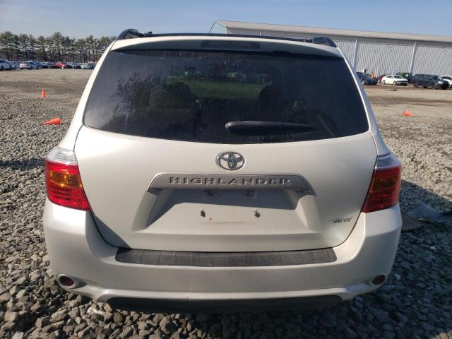 JTEBK3EH4A2160984 - 2010 TOYOTA HIGHLANDER WHITE photo 6