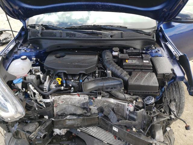 3KPF44AC5ME416475 - 2021 KIA FORTE GT BLUE photo 11