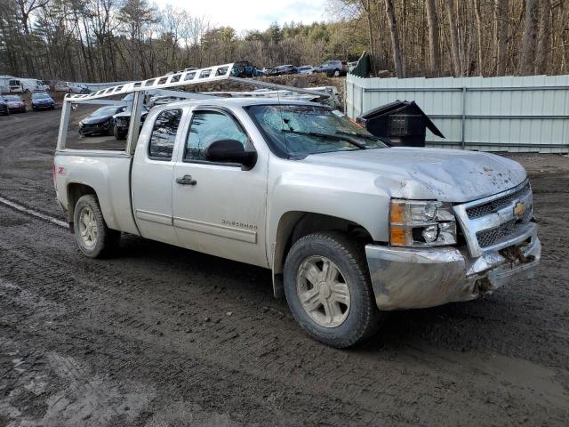 1GCRKSE70CZ347508 - 2012 CHEVROLET SILVERADO K1500 LT SILVER photo 4