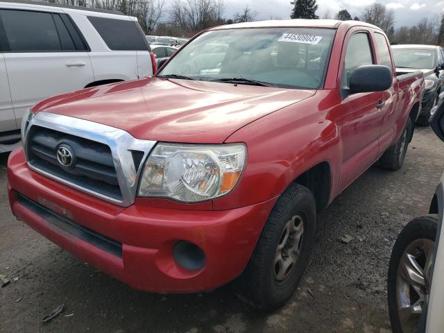 5TETX22N69Z609605 - 2009 TOYOTA TACOMA ACCESS CAB RED photo 1