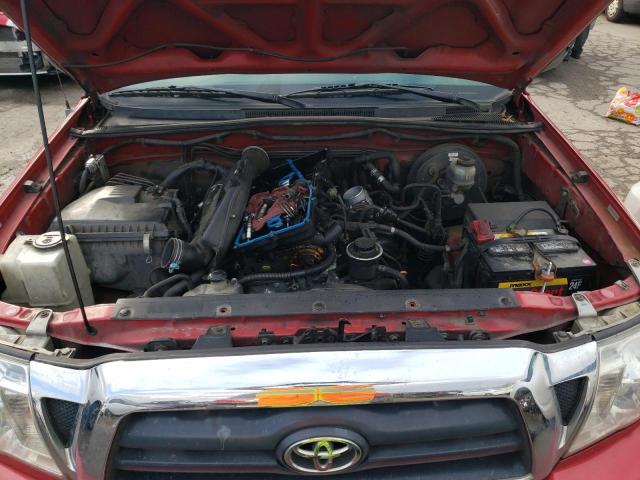 5TETX22N69Z609605 - 2009 TOYOTA TACOMA ACCESS CAB წითელი ფოტო 11