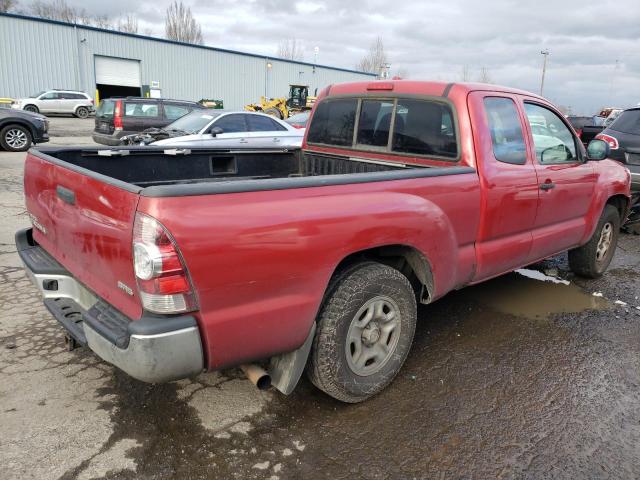 5TETX22N69Z609605 - 2009 TOYOTA TACOMA ACCESS CAB წითელი ფოტო 3