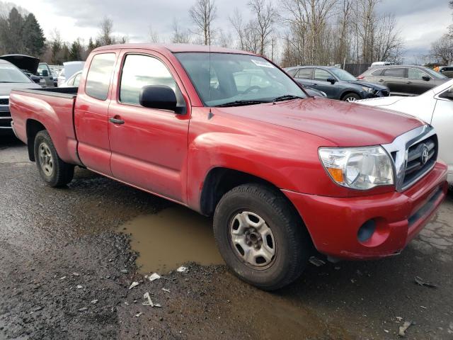 5TETX22N69Z609605 - 2009 TOYOTA TACOMA ACCESS CAB წითელი ფოტო 4
