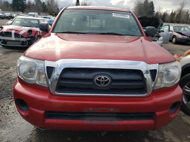 5TETX22N69Z609605 - 2009 TOYOTA TACOMA ACCESS CAB წითელი ფოტო 5