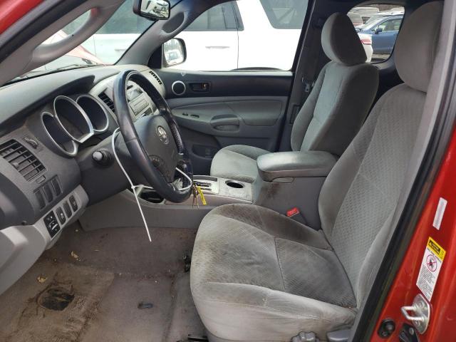 5TETX22N69Z609605 - 2009 TOYOTA TACOMA ACCESS CAB წითელი ფოტო 7