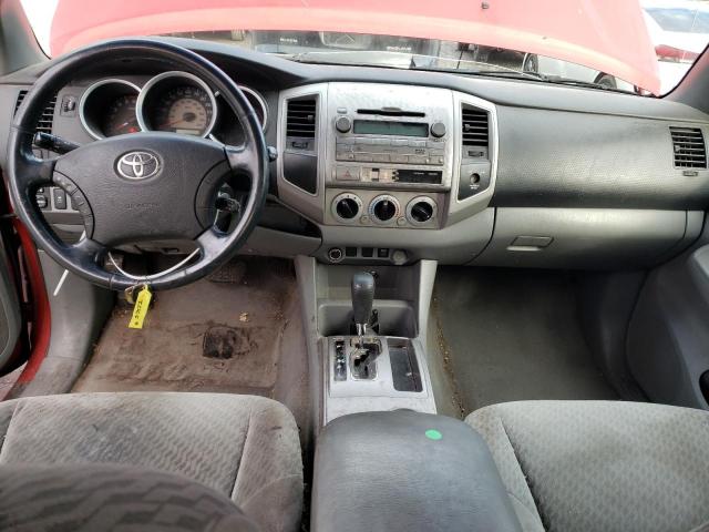 5TETX22N69Z609605 - 2009 TOYOTA TACOMA ACCESS CAB წითელი ფოტო 8