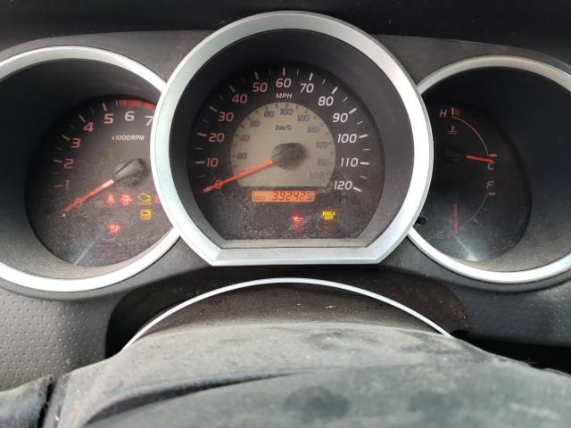 5TETX22N69Z609605 - 2009 TOYOTA TACOMA ACCESS CAB წითელი ფოტო 9