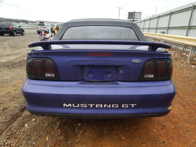 1FALP45T5SF115203 - 1995 FORD MUSTANG GT BLUE photo 6