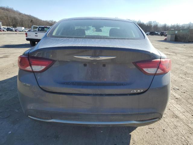 1C3CCCAB4FN715269 - 2015 CHRYSLER 200 LIMITED CHARCOAL photo 6