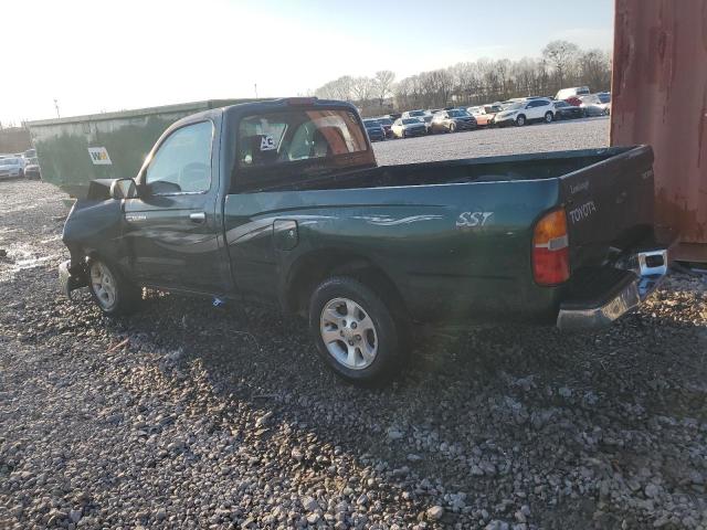 4TANL42N2YZ672738 - 2000 TOYOTA TACOMA GREEN photo 2