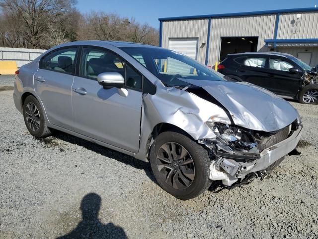 19XFB2F89FE252195 - 2015 HONDA CIVIC EX SILVER photo 4